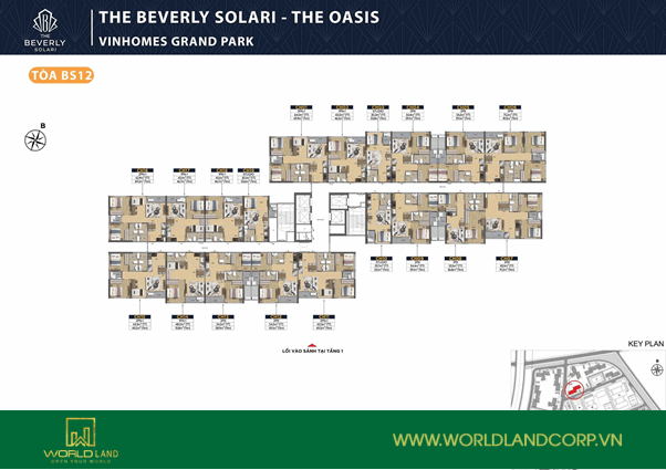 The Beverly Solari: Dự án khu căn hộ tại Vinhomes Grand Park