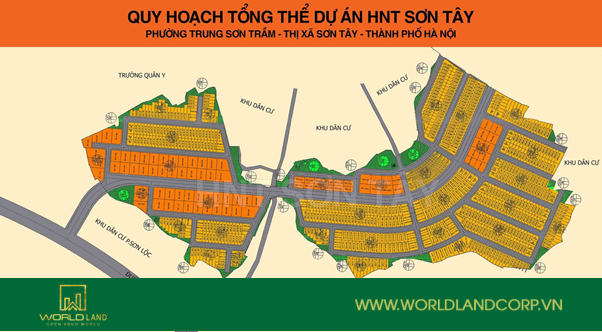 HTN Sơn Tây: Dự án khu đô thị tại Hà Nội