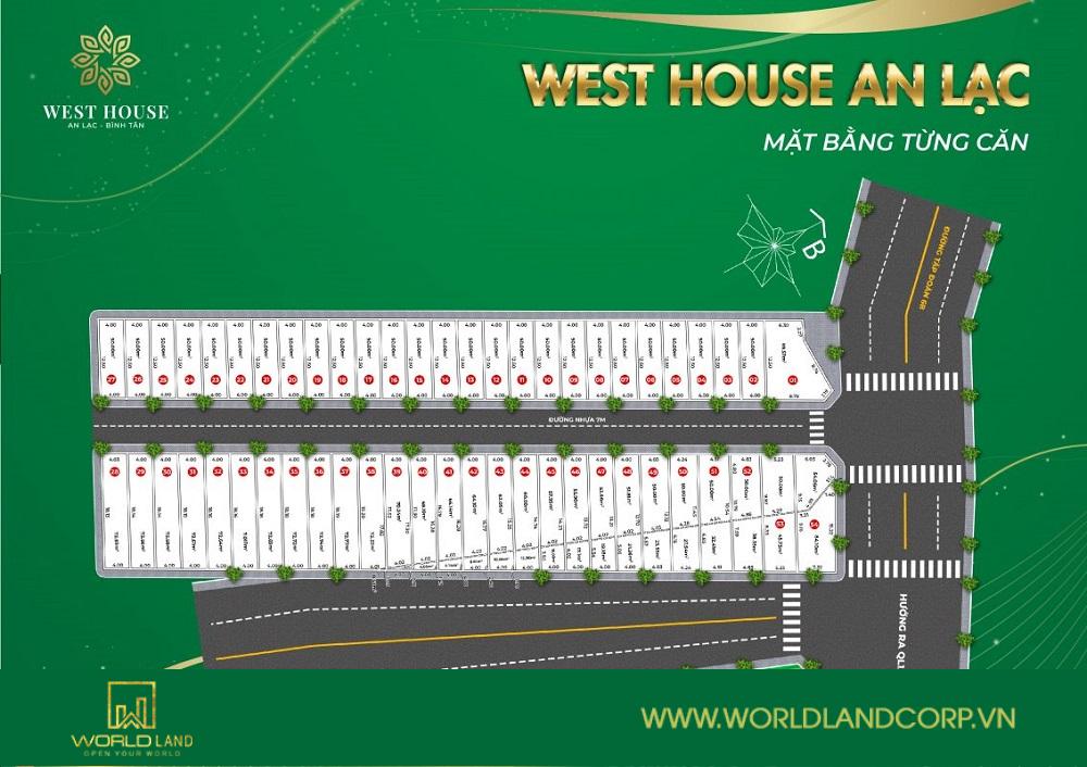 West House An Lạc: Dự án nhà phố tại Bình Tân