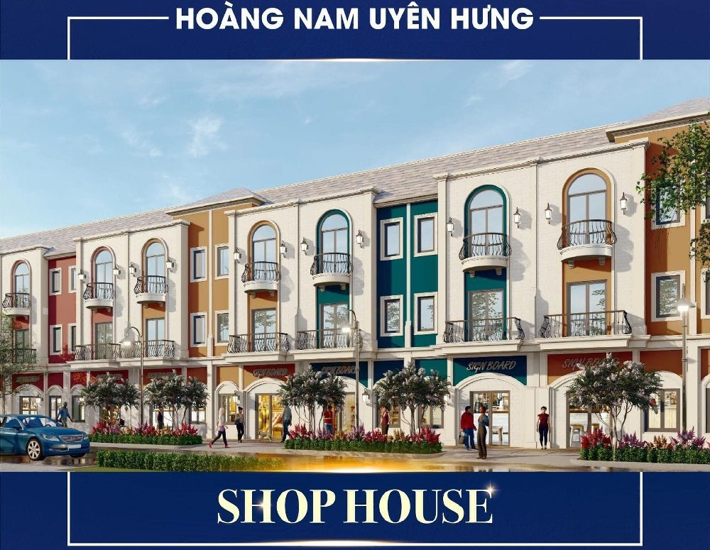 Hoàng Nam Uyên Hưng: Dự án khu nhà ở thương mại tại Bình Dương