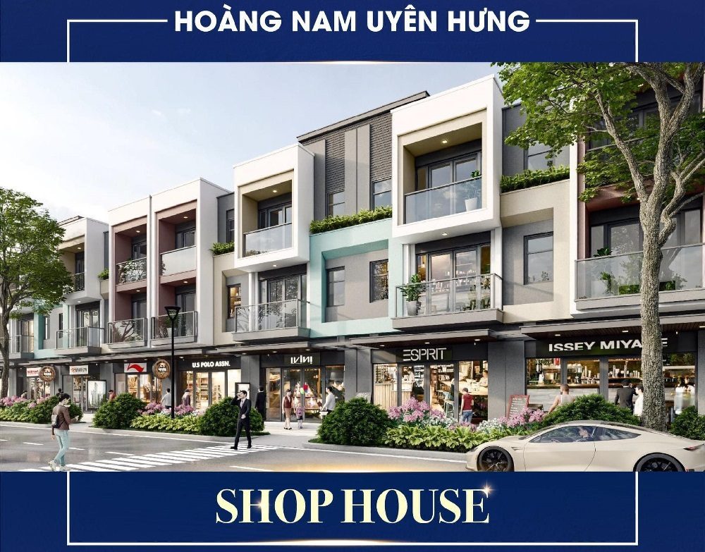Hoàng Nam Uyên Hưng: Dự án khu nhà ở thương mại tại Bình Dương