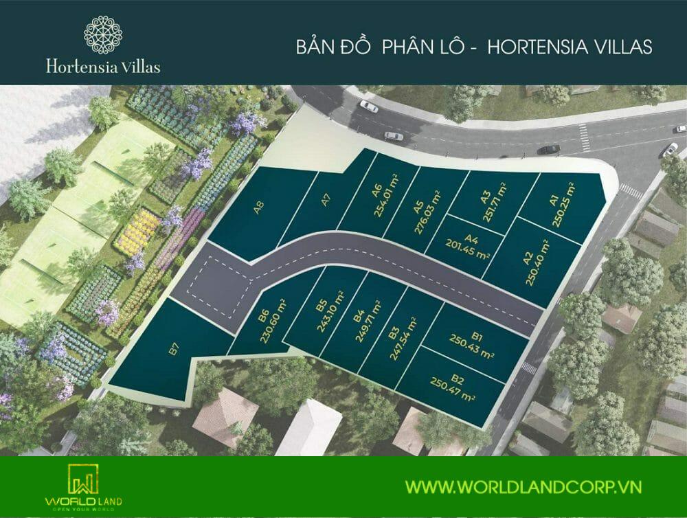Hortensia Villas: Dự án khu biệt thự tại Đà Lạt