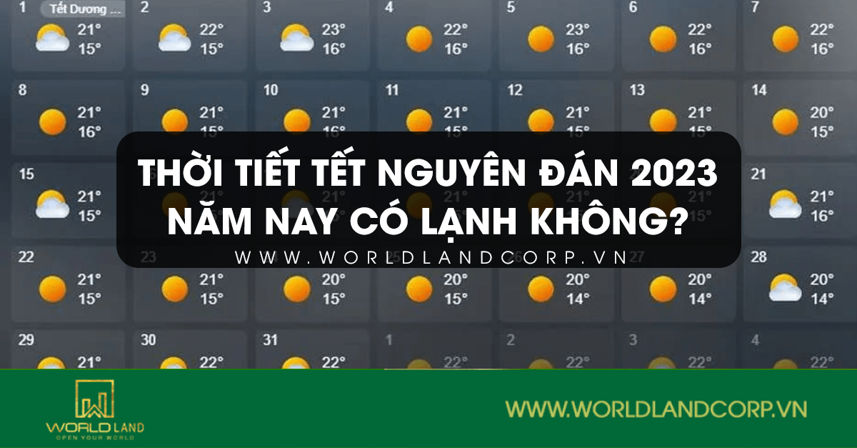 Thời tiết tết nguyên Đán 2023, năm nay có lạnh không?