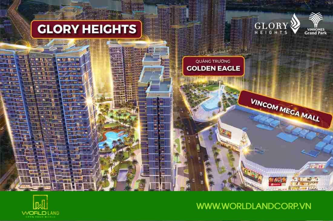 Glory Heights: Phân khu căn hộ tại dự án Vinhomes Grand Park Thủ Đức