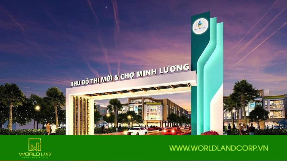 Minh Lương: Dự án khu đô thị chợ mới & TTTM tại Kiên Giang