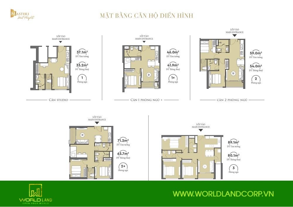 West B: Dự án căn hộ tại Masteri West Heights