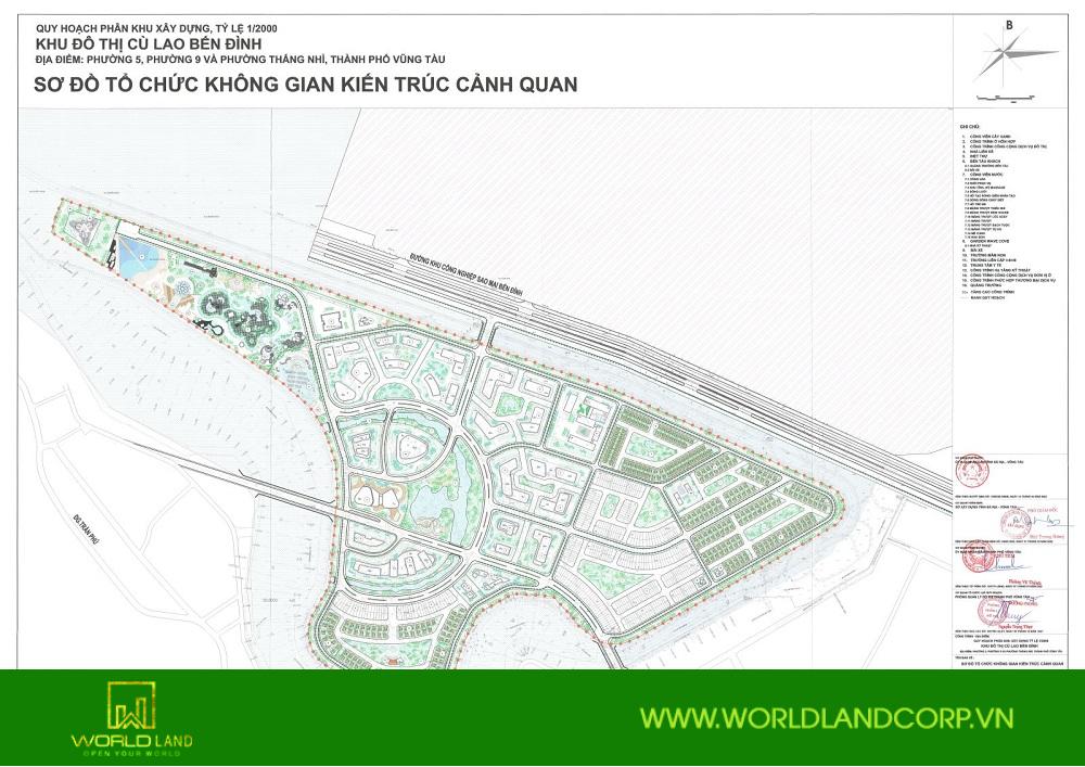 Cù lao Bến Đình: Dự án khu đô thị tại Vũng Tàu