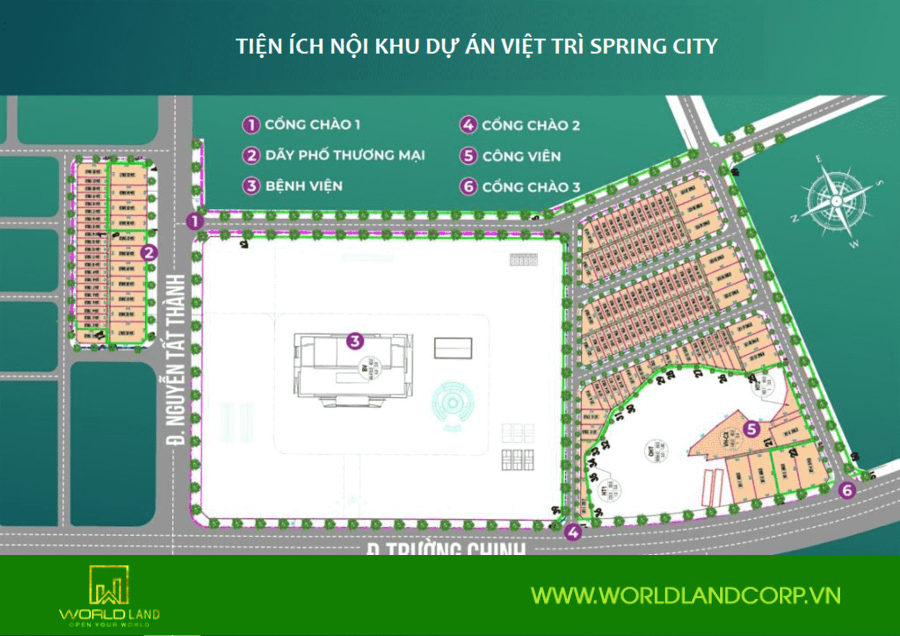 Spring City: Dự án khu đô thị tại Việt Trì